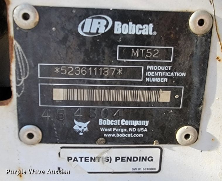 image for item ME9583 2004 Bobcat MT52  compact utility loader