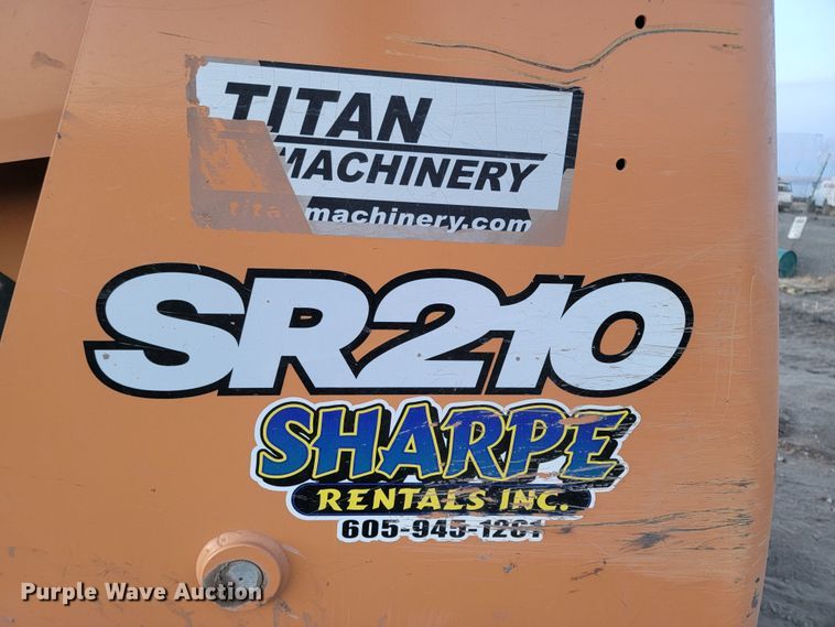 image for item ME9586 2018 Case SR210  skid steer loader