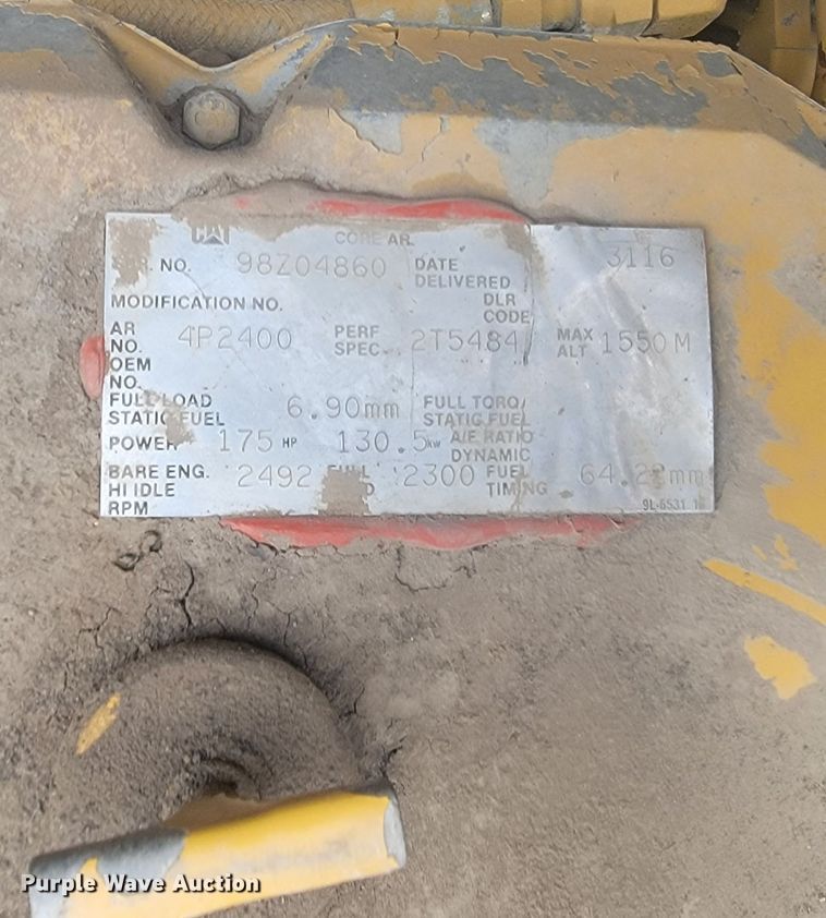 image for item ME9609 1994 Caterpillar 613C Series II  elevating scraper