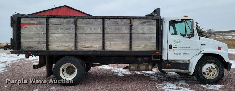 image for item ME9619 1998 Freightliner FL70  dump flatbed truck