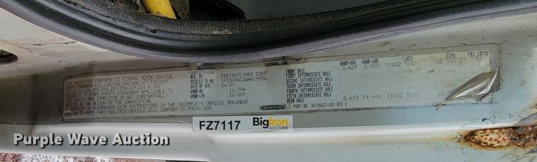 image for item ME9619 1998 Freightliner FL70  dump flatbed truck