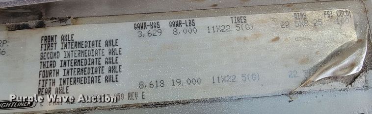 image for item ME9619 1998 Freightliner FL70  dump flatbed truck