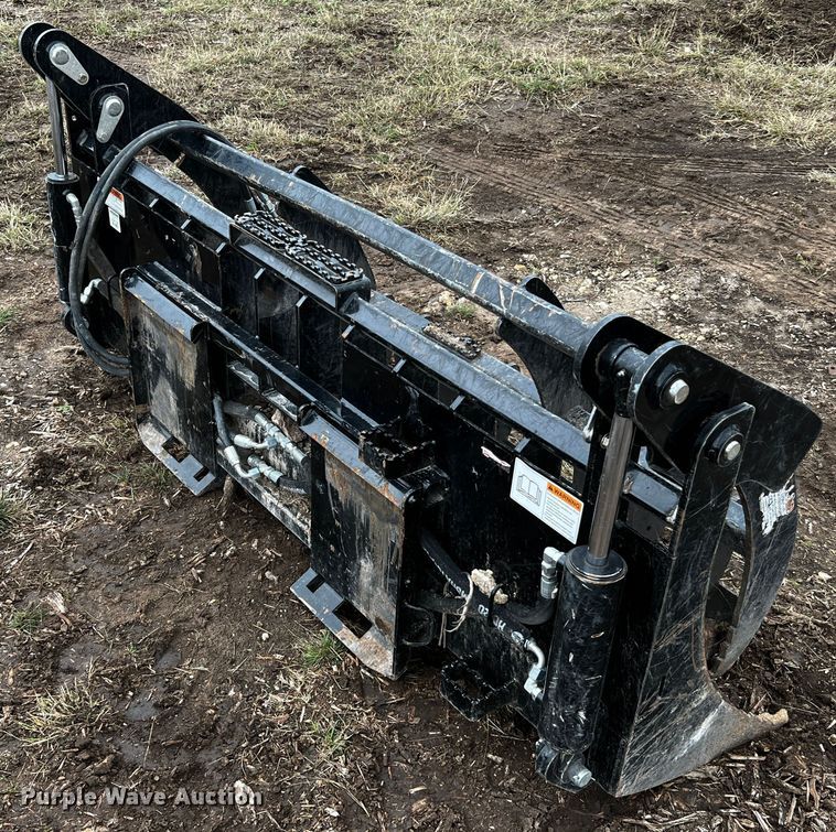 image for item MF9781 Land Pride SGC1584  skid steer grapple bucket