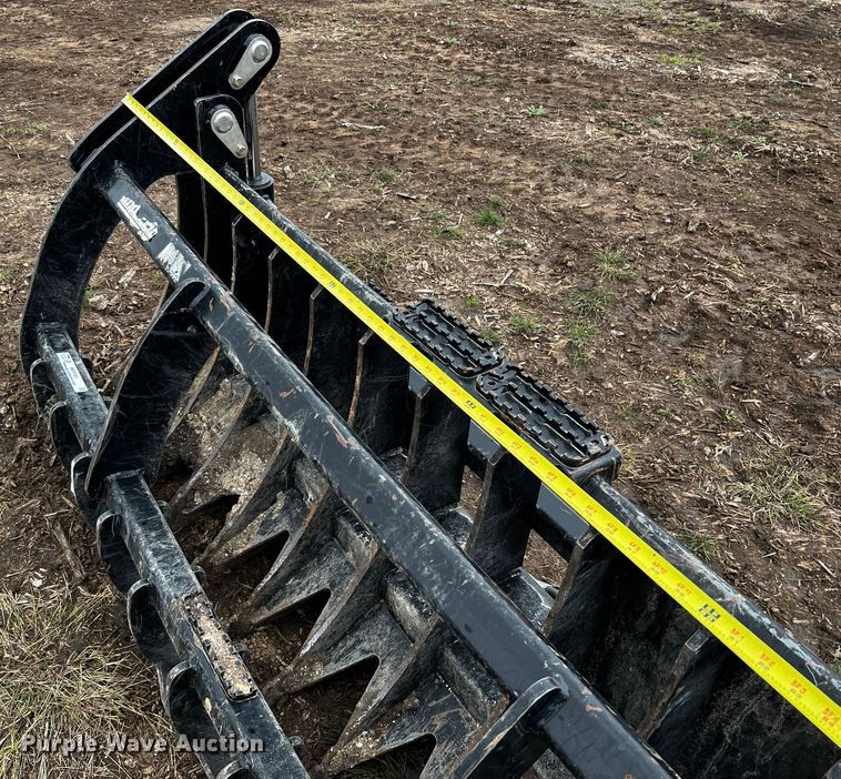 image for item MF9781 Land Pride SGC1584  skid steer grapple bucket