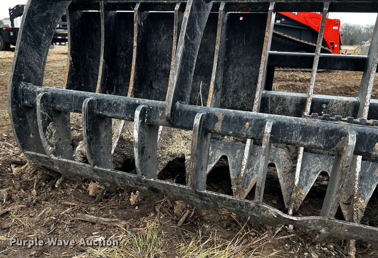 image for item MF9781 Land Pride SGC1584  skid steer grapple bucket