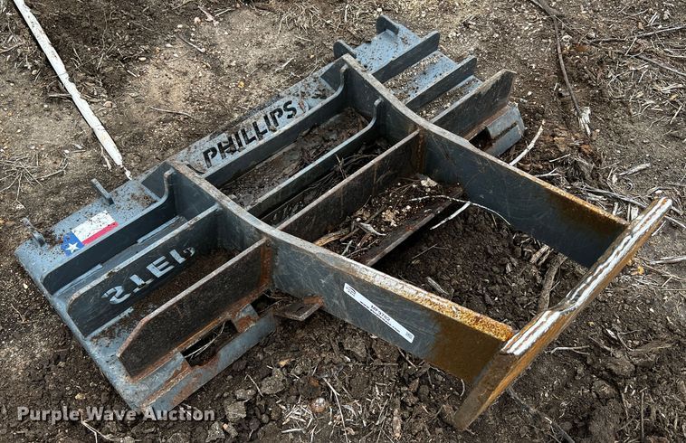 image for item MF9782 Phillips  11"W skid steer grubber
