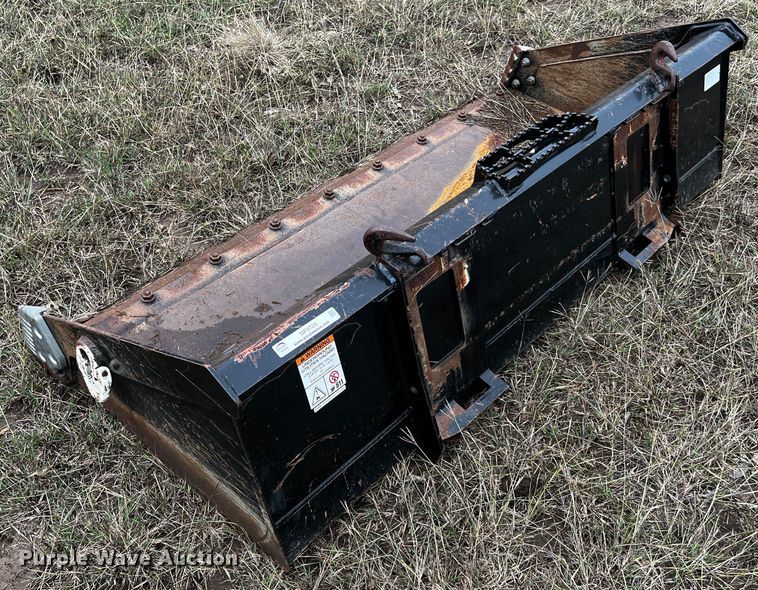 image for item MF9784 80"W skid steer bucket