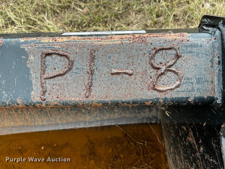 image for item MF9784 80"W skid steer bucket