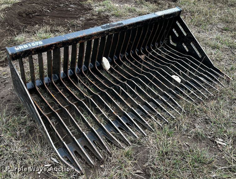 image for item MF9785 Kubota SRB1578  skid steer rock bucket