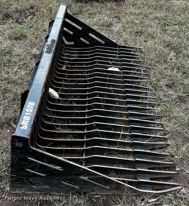 image for item MF9785 Kubota SRB1578  skid steer rock bucket