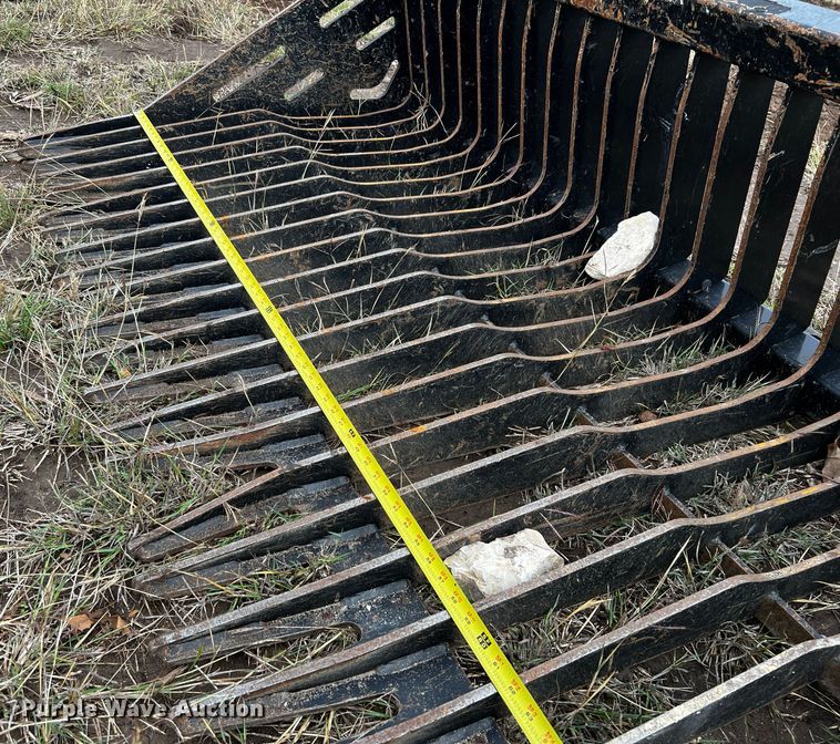 image for item MF9785 Kubota SRB1578  skid steer rock bucket