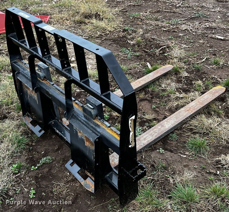 image for item MF9787 Land Pride PFL6460  skid steer forks