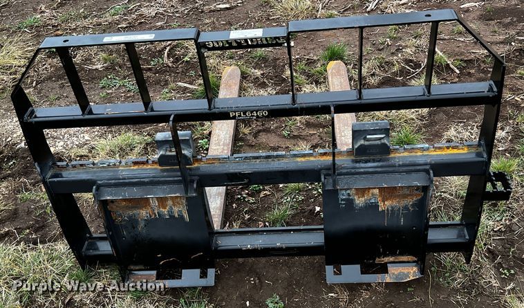 image for item MF9787 Land Pride PFL6460  skid steer forks