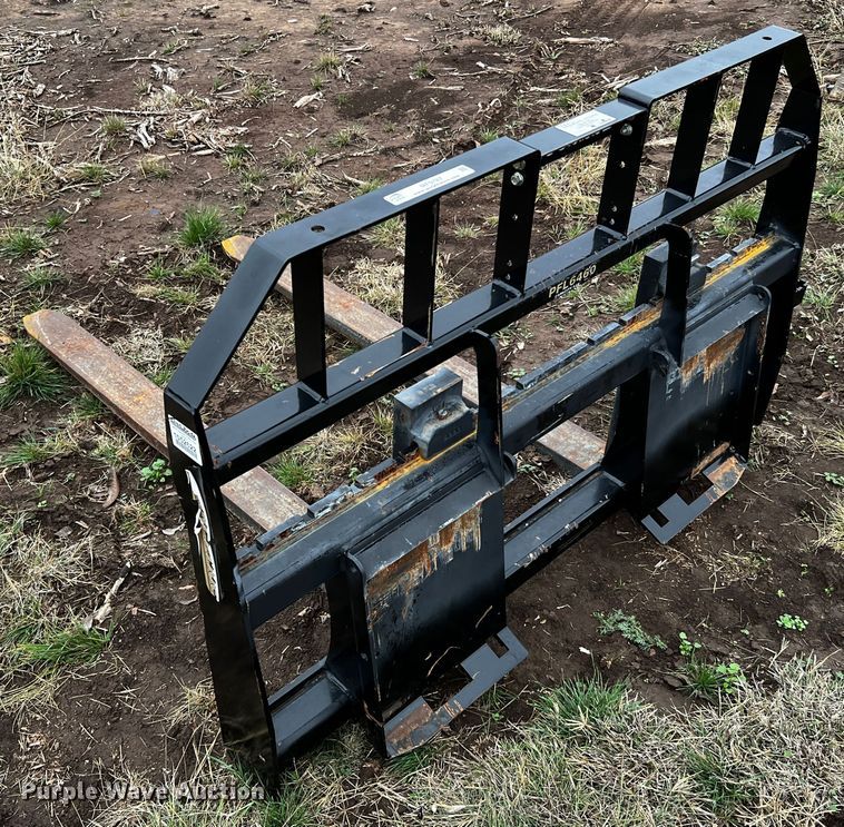 image for item MF9787 Land Pride PFL6460  skid steer forks
