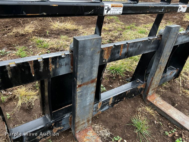 image for item MF9787 Land Pride PFL6460  skid steer forks