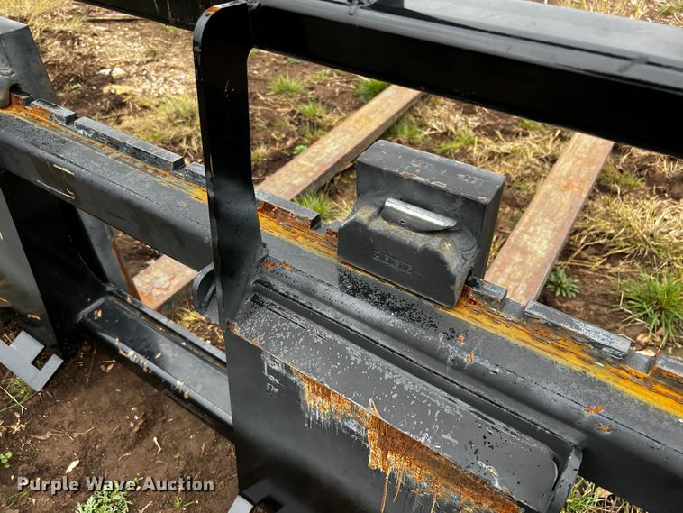image for item MF9787 Land Pride PFL6460  skid steer forks