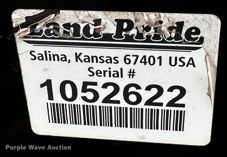 image for item MF9787 Land Pride PFL6460  skid steer forks