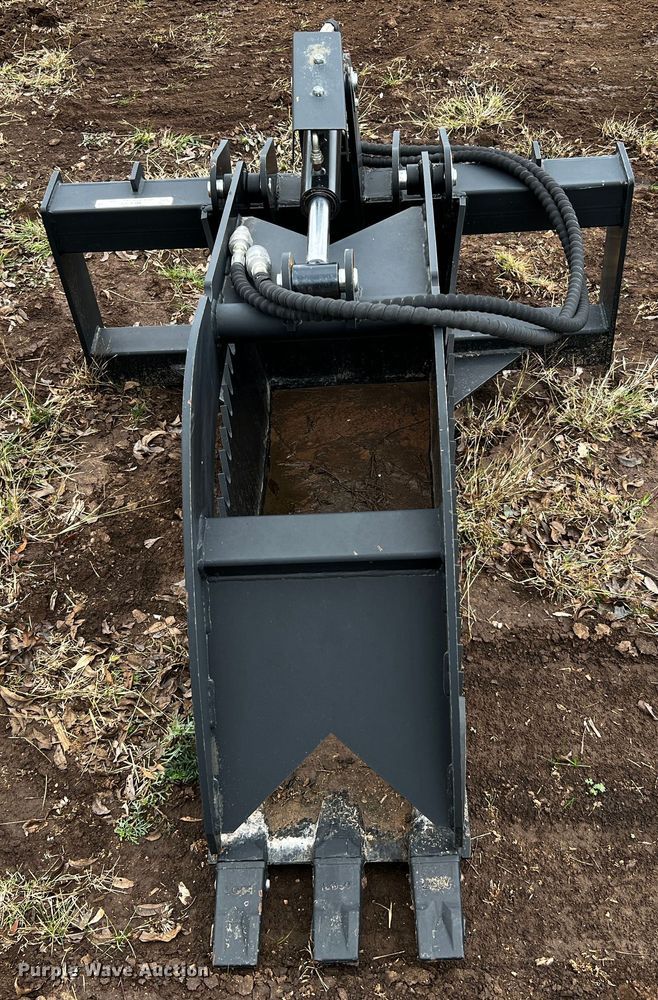 image for item MF9789 Titan  16"W skid steer stump grapple bucket