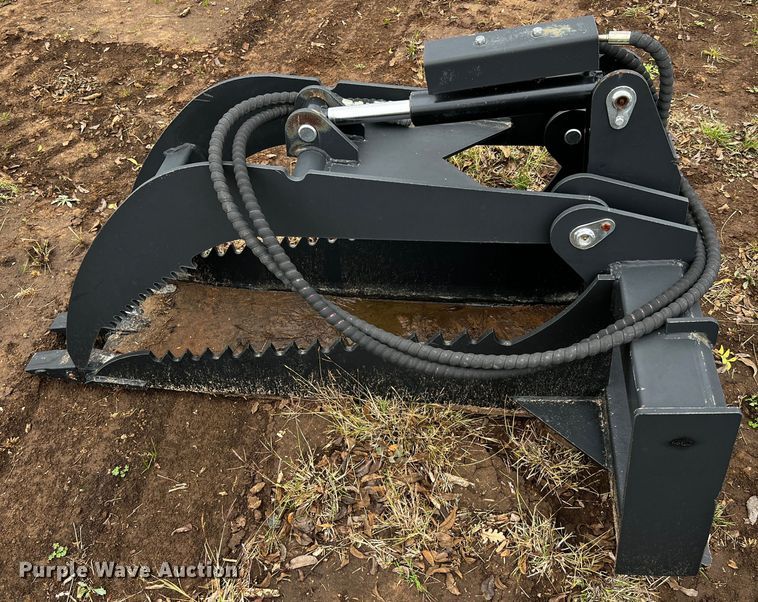 image for item MF9789 Titan  16"W skid steer stump grapple bucket