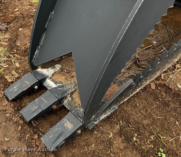 image for item MF9789 Titan  16"W skid steer stump grapple bucket