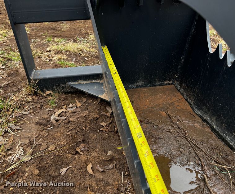 image for item MF9789 Titan  16"W skid steer stump grapple bucket