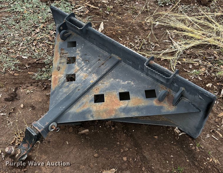 image for item MF9791 Skid steer to receiver hitch adapter