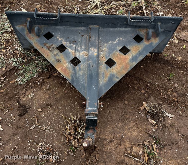 image for item MF9791 Skid steer to receiver hitch adapter