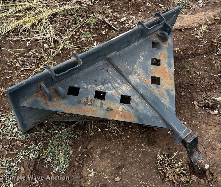 image for item MF9791 Skid steer to receiver hitch adapter