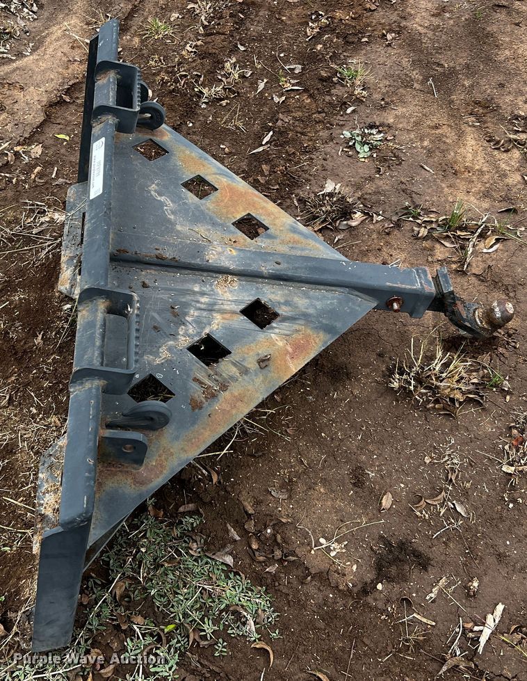 image for item MF9791 Skid steer to receiver hitch adapter