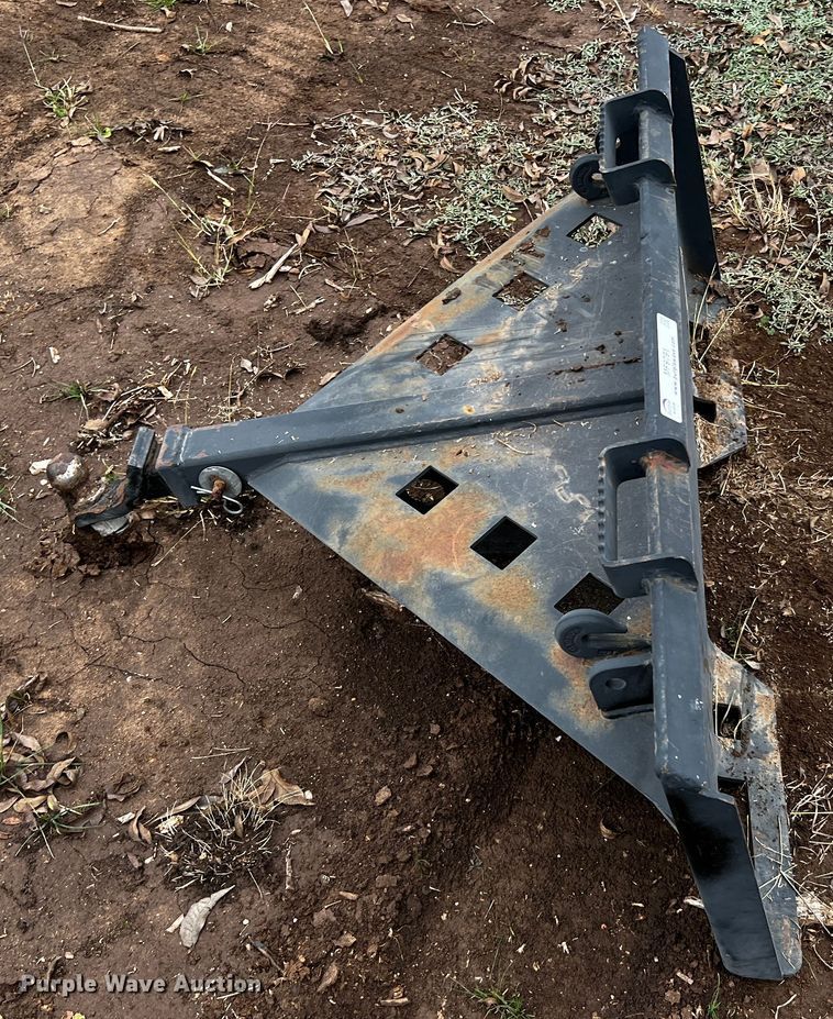 image for item MF9791 Skid steer to receiver hitch adapter