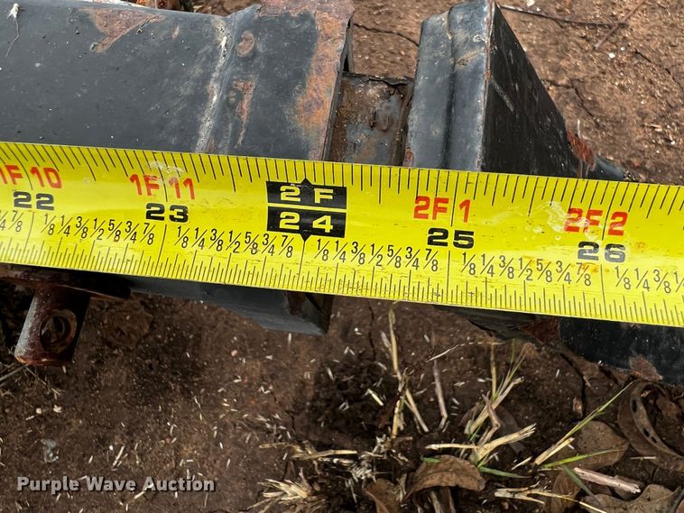 image for item MF9791 Skid steer to receiver hitch adapter