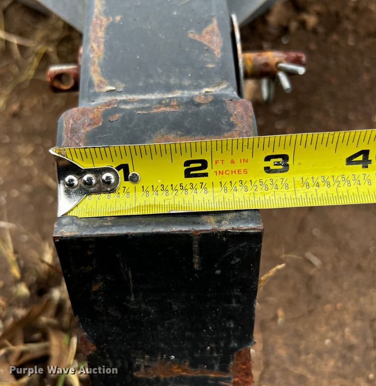 image for item MF9791 Skid steer to receiver hitch adapter