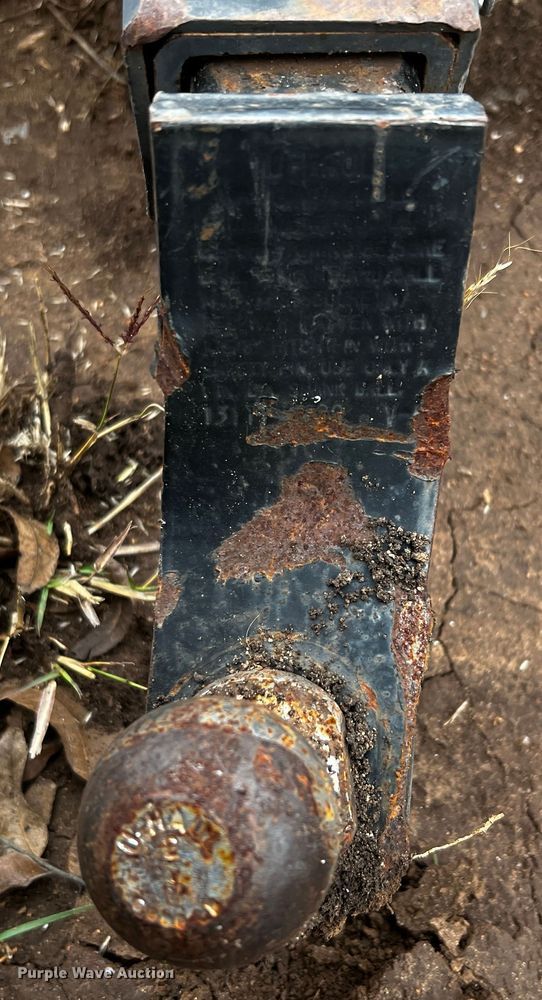 image for item MF9791 Skid steer to receiver hitch adapter