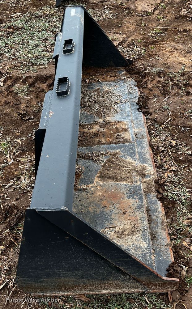 image for item MF9792 85"W skid steer bucket