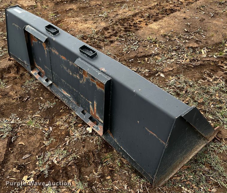 image for item MF9792 85"W skid steer bucket