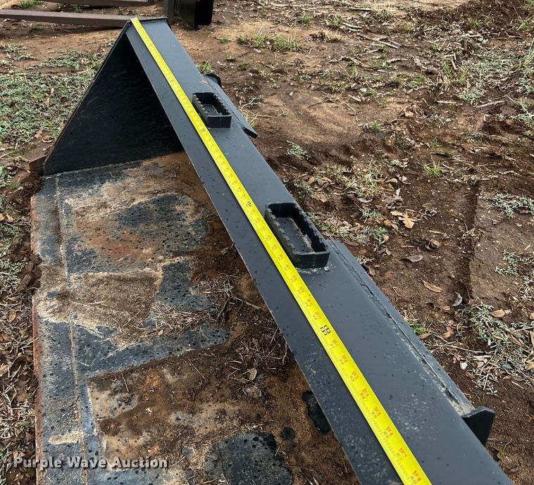 image for item MF9792 85"W skid steer bucket