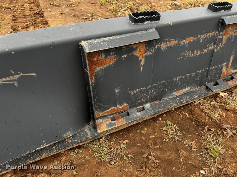 image for item MF9792 85"W skid steer bucket