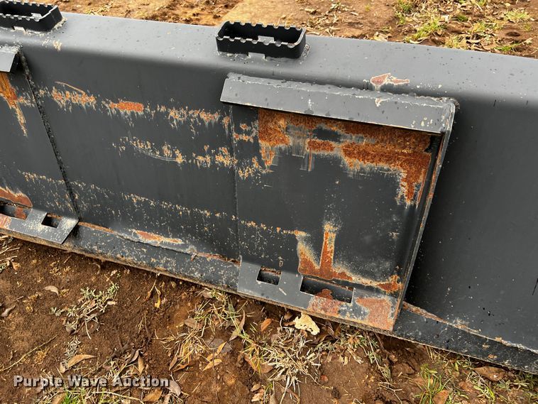 image for item MF9792 85"W skid steer bucket