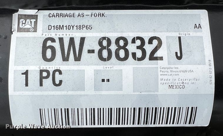 image for item MF9793 Caterpillar 6W-8832  forks