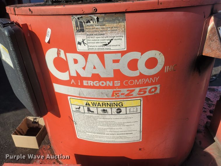 image for item MH9605 2012 Crafco EZ-Pour 50  melter applicator