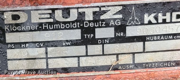 image for item MH9614 1981 Ditch Witch 4010DD  trencher