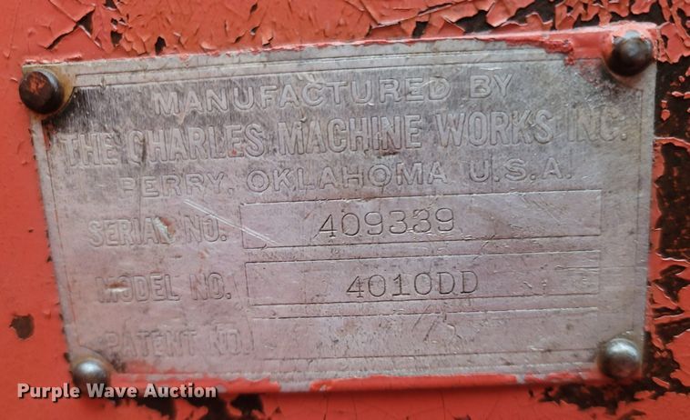 image for item MH9614 1981 Ditch Witch 4010DD  trencher