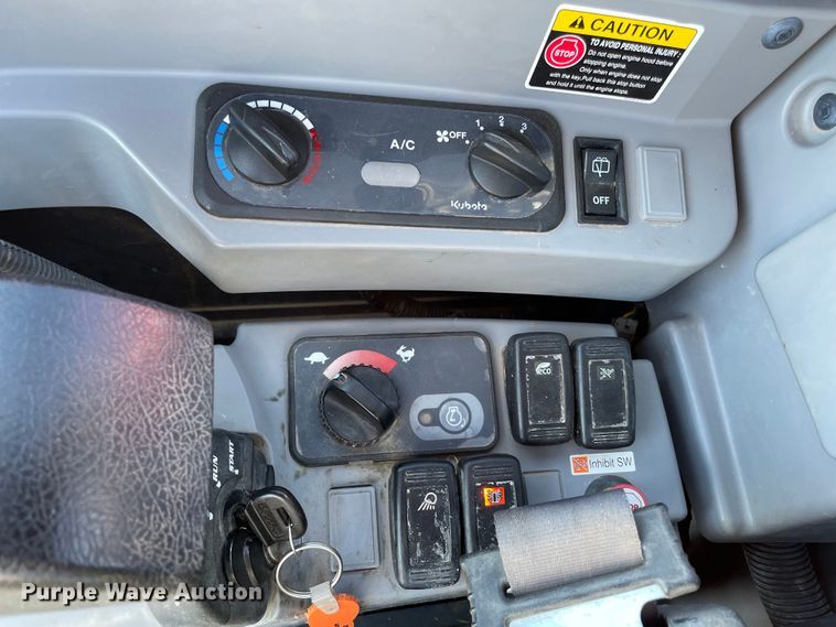 image for item MI9589 2014 Kubota KX080-4  mini excavator