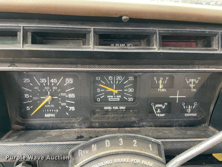 image for item MI9593 1989 Ford F600  bucket truck