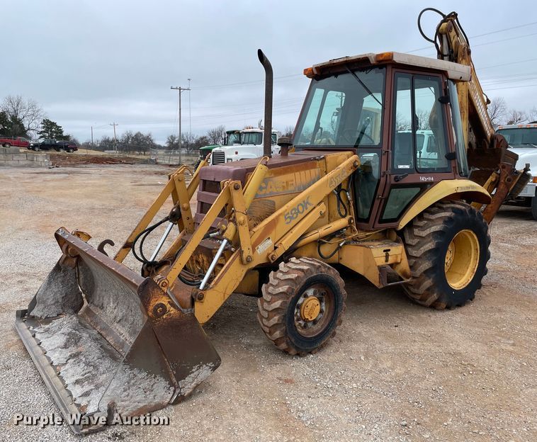 image for item MI9594 1988 Case 580K  backhoe