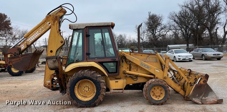 image for item MI9594 1988 Case 580K  backhoe