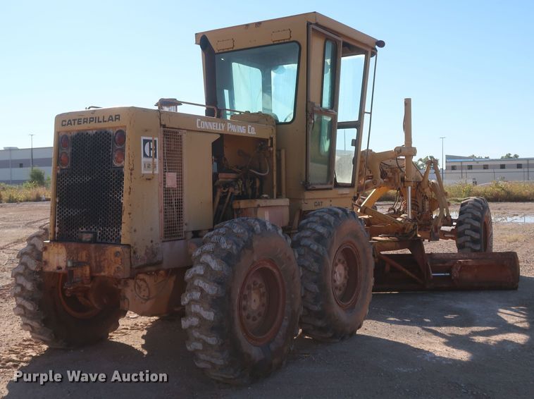 image for item MJ9188 1983 Caterpillar 12G  motor grader