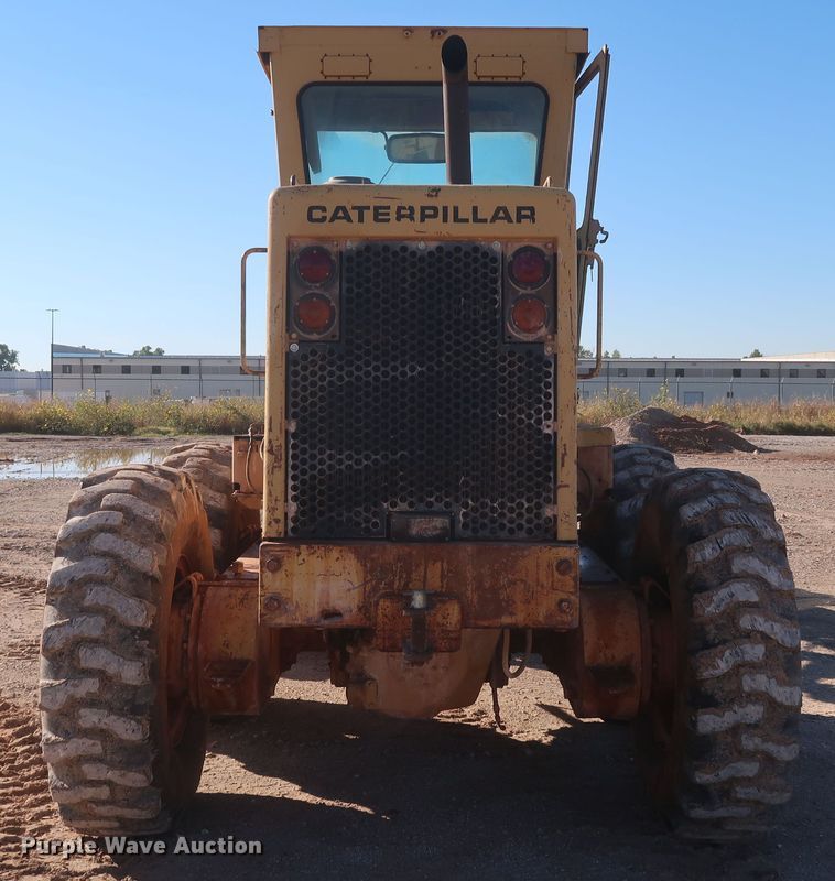 image for item MJ9188 1983 Caterpillar 12G  motor grader