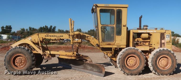 image for item MJ9188 1983 Caterpillar 12G  motor grader