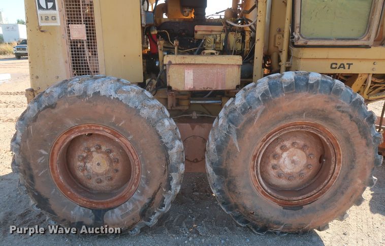 image for item MJ9188 1983 Caterpillar 12G  motor grader